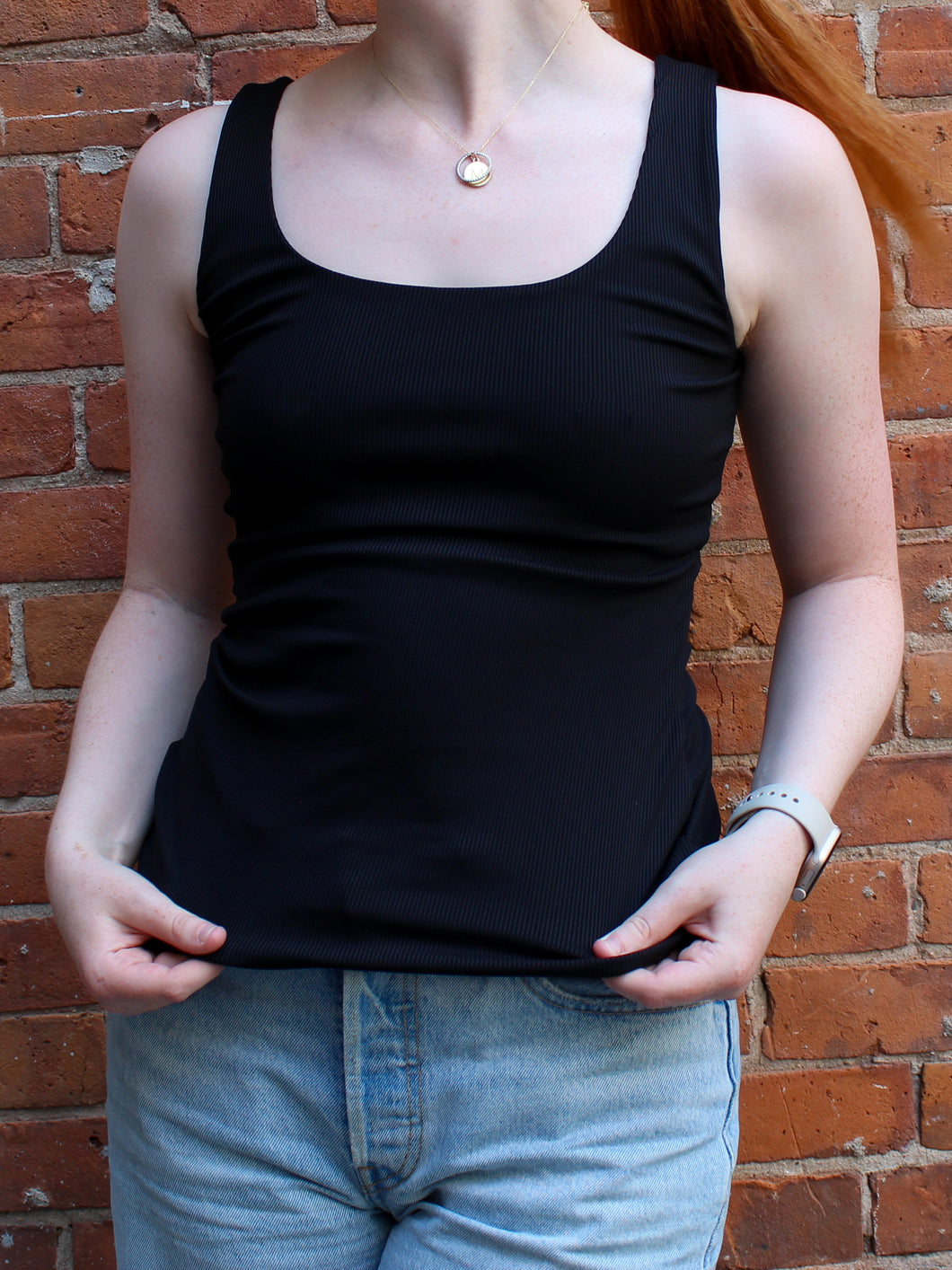 TANI RIBBED TANK