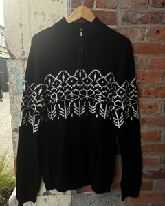 LUCAS HALF ZIP SWEATER