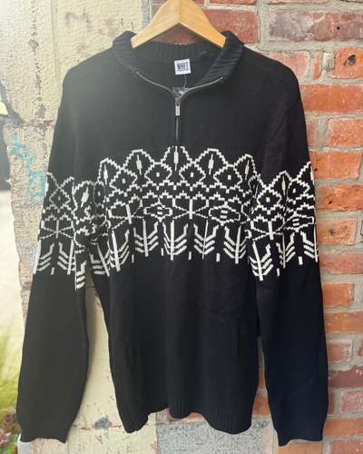 LUCAS HALF ZIP SWEATER