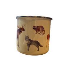 Load image into Gallery viewer, WILDLIFE ENAMEL MUG