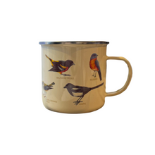 Load image into Gallery viewer, BIRDS ENAMEL MUG