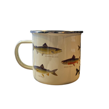 Load image into Gallery viewer, FISH ENAMEL MUG