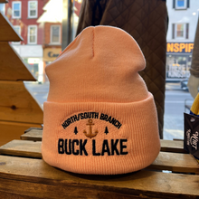 Load image into Gallery viewer, BUCK LAKE EMBROIDERED BEANIE