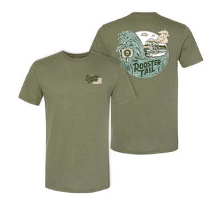 ROOSTER TAIL TEE THE QUALIFIED CAPTAIN