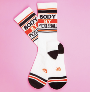 BODY BY PICKLEBALL GYM SOCKS