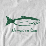 WE MET ONLINE T SHIRT