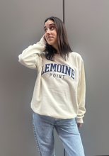 Load image into Gallery viewer, LEMOINE POINT TWILL CREWNECK