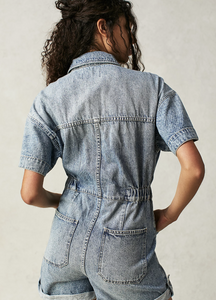 MARCI CUFFED SHORTALL FREE PEOPLE