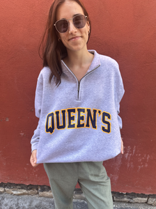 QUEEN'S 1/4 ZIP