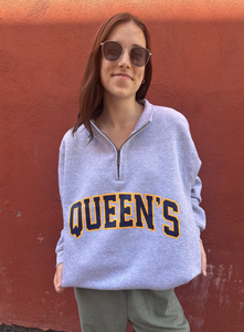 QUEEN'S 1/4 ZIP