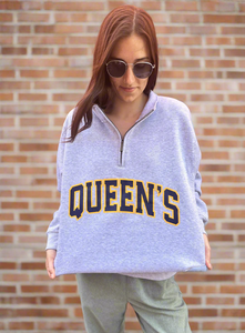 QUEEN'S 1/4 ZIP