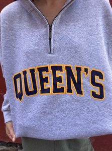 QUEEN'S 1/4 ZIP