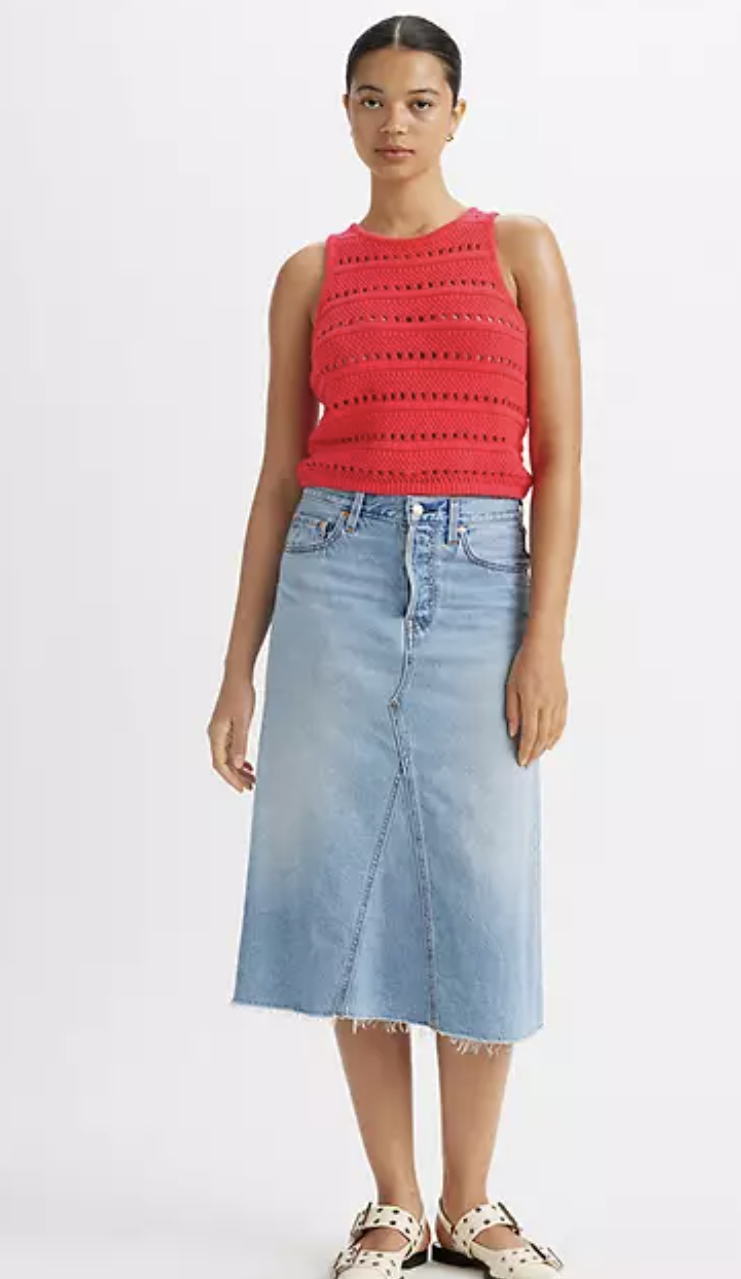 LEVI'S HR A-LINE DECON SKIRT