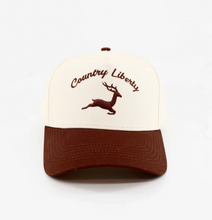 Load image into Gallery viewer, TWO-TONE DEER HAT COUNTRY LIBERTY