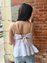 Load image into Gallery viewer, LOWE TIERED TANK DEAR LOVE