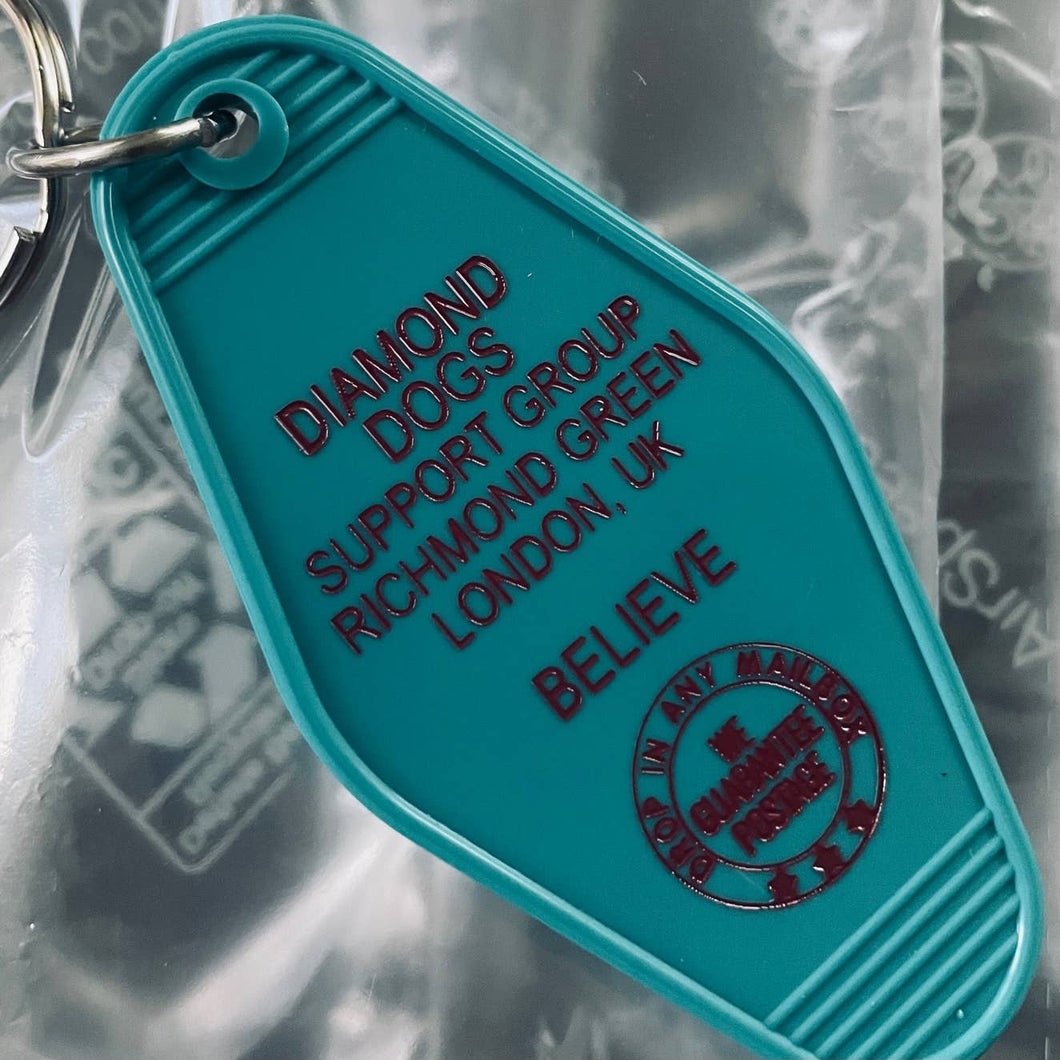 Diamond Dogs Support Group keychain