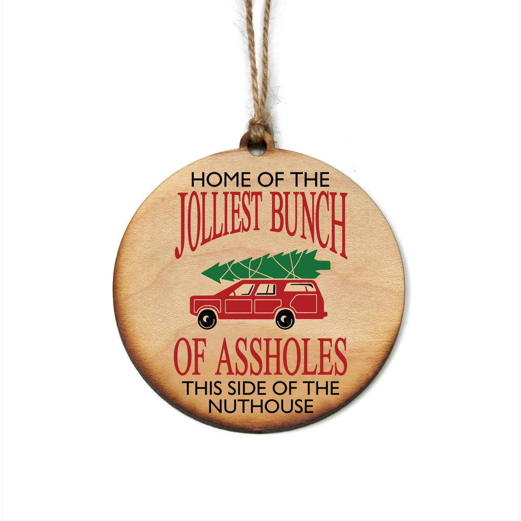 Jolliest Bunch Christmas tree ornament