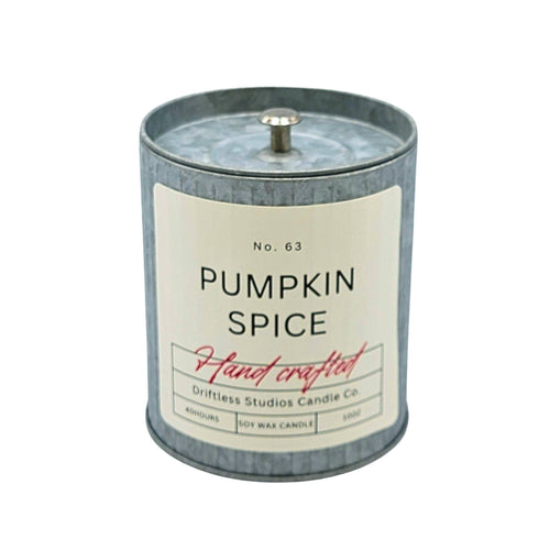 Pumpkin Spice Tin Soy Candle