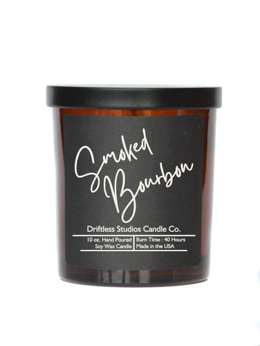 Smoked Bourbon Jar Soy Candle