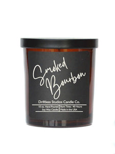 Smoked Bourbon Jar Soy Candle