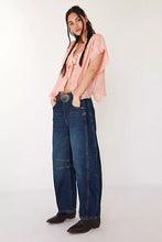 Load image into Gallery viewer, FP GOOD LUCK MID RISE BARREL JEANS
