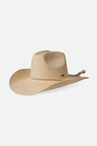 BRIXTON AUSTIN STRAW COWBOY HAT