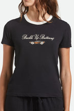Load image into Gallery viewer, BUCKLE UP FITTED CREW TEE BRIXTON