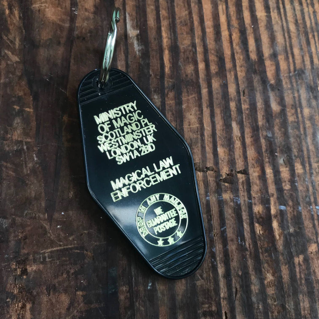 Ministry of Magic keychain