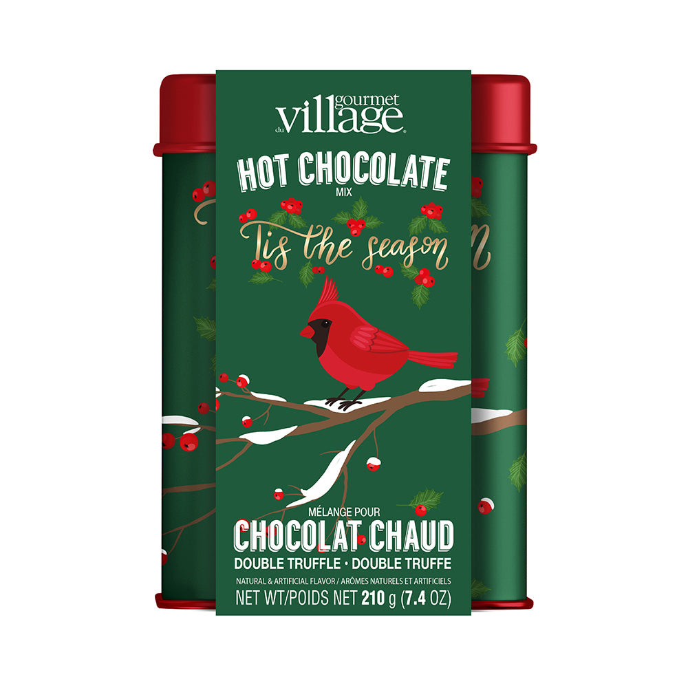 TIN CARDINAL HOT CHOCOLATE