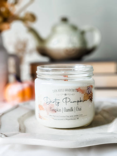 Dirty Pumpkin Coconut Soy Candle