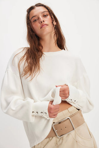 LAPIS CUFF SHIRT FREE PEOPLE