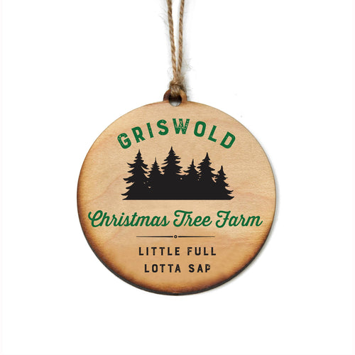 Griswold Christmas Tree Farm tree ornament