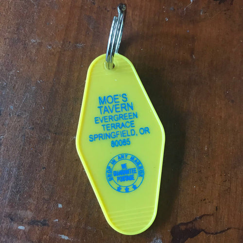 Moe's Tavern keychain