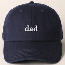 Load image into Gallery viewer, dad HAT EMBROIDERED