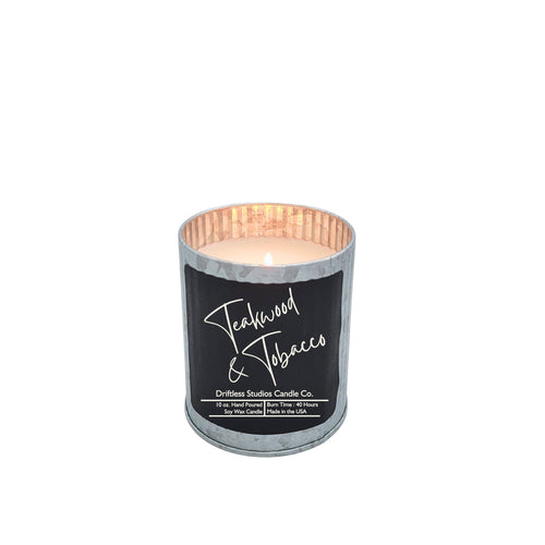 Teakwood & Tobacco Soy Candle