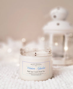 Winter Chalet  Coconut Soy Candle