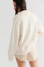 Load image into Gallery viewer, TRADING UP POLO SWEATER FREE PEOPLE