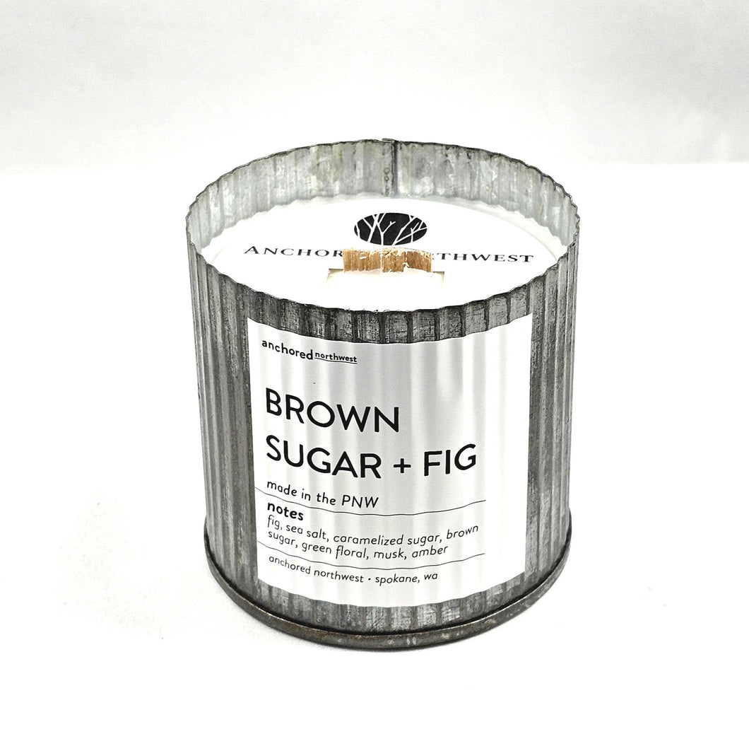 Brown Sugar + Fig Wood Wick Candle