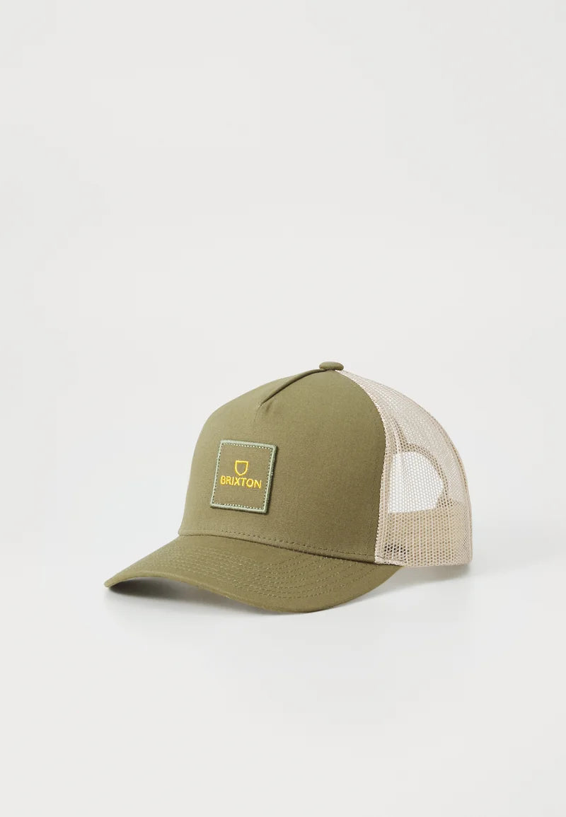 ALPHA BLOCK MESH CAP BRIXTON