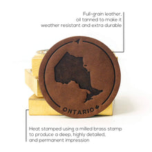 Load image into Gallery viewer, Ontario Leather Patch Hat
