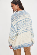 Load image into Gallery viewer, DANI PATTERN SWEATER FREE PEOPLE