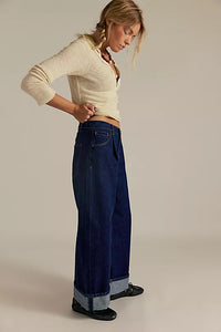 FREE PEOPLE ALIA WIDE LEG JEANS