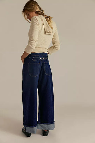 FREE PEOPLE ALIA WIDE LEG JEANS