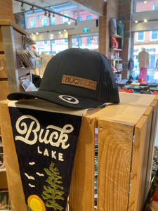 BUCK LK LEATHER PATCH HAT