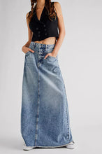 Load image into Gallery viewer, COME AS YOU ARE DENIM SKIRT FP
