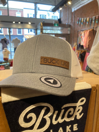BUCK LK LEATHER PATCH HAT