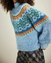 Load image into Gallery viewer, FESTIVE FROST SWEATER FREE PEOPLE