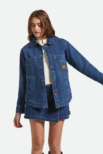 WOMEN'S DURHAM SHIRT JACKET BRIXTON