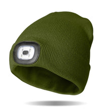 Load image into Gallery viewer, RECHARGEABLE LED BEANIE