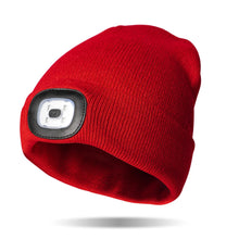 Load image into Gallery viewer, RECHARGEABLE LED BEANIE